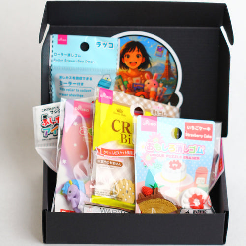 Cute Daiso Fantasy Erasers Set